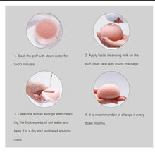 Load image into Gallery viewer, KONJAC FACIAL SPONGE